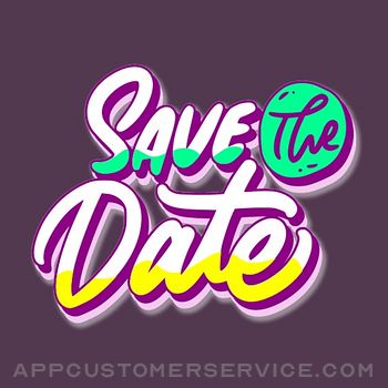Save The Date - WASticker Customer Service