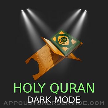Holy Quran - Dark Mode Customer Service