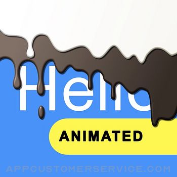 Paint Splash Animated Stickers Customer Service