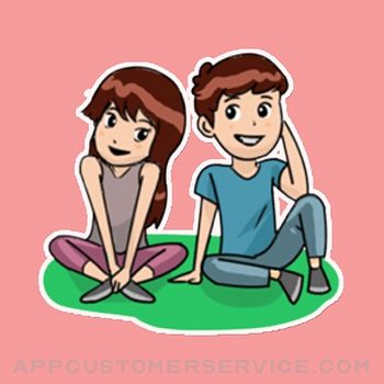 Romantic Couples Love Stickers Customer Service