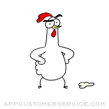 Naughty Chicken Bro Stickers Customer Service