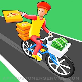 Pizza Delivery Boy: Bike Race Customer Service