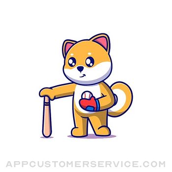Download Baseball Kitten Stickers App