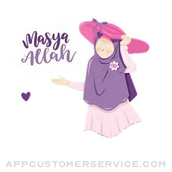 Animated Muslim Stickers Customer Service