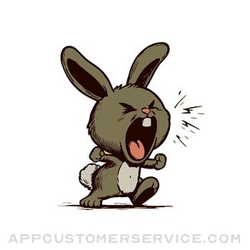 Download Angry Bunny Stickers App