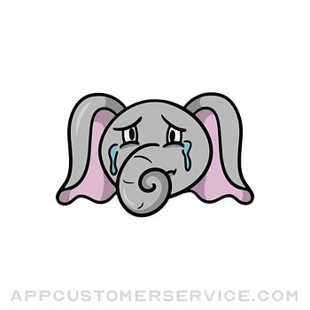 Sad Elephant Stickers Customer Service