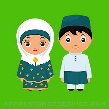 Hijab Couple Love Stickers Customer Service