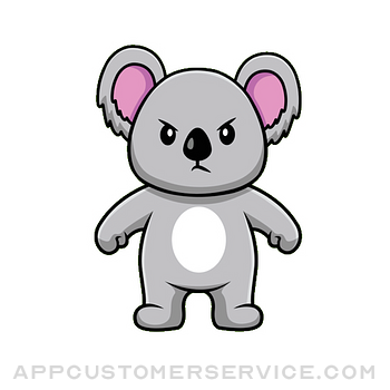 Download Angry Koala Stickers App