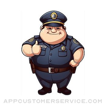 Download Fat Cop Stickers App