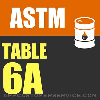 ASTM 6A Table Customer Service