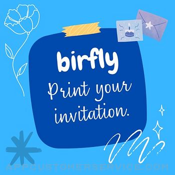 birfly : Print your invitation Customer Service