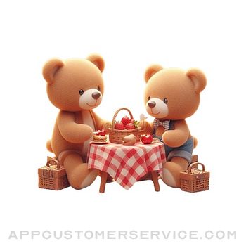 Teddy Bear Picnic Stickers Customer Service