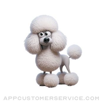 Goofy Poodle Stickers Customer Service