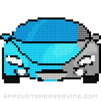 Cars Pixel Art Customer Service