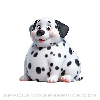 Fat Dalmatian Stickers Customer Service