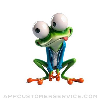Goofy Frog Stickers Customer Service