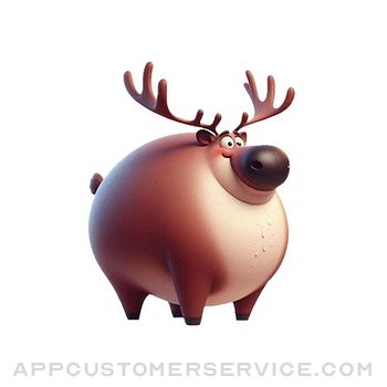 Fat Reindeer Stickers Customer Service