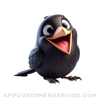 Download Happy Blackbird Stickers App