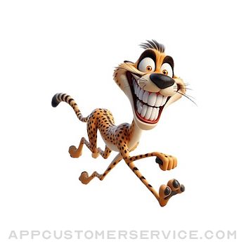 Goofy Cheetah Stickers Customer Service