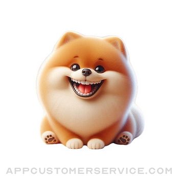 Happy Pomeranian Stickers Customer Service