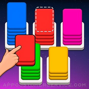 Card Shuffle - Color Sorting Customer Service