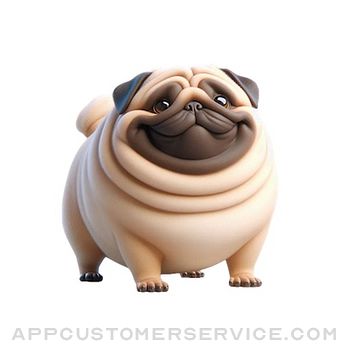 Fat Pug Stickers Customer Service
