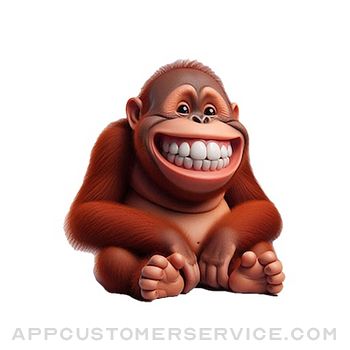 Happy Orangutan Stickers Customer Service