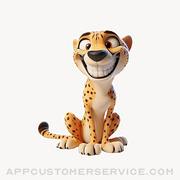 Happy Cheetah Stickers Customer Service