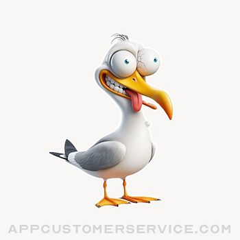 Goofy Seagull Stickers Customer Service
