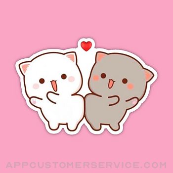 Mochi Cat Animated Customer Service
