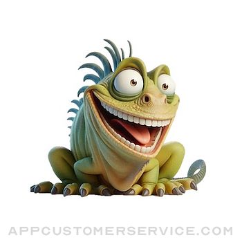 Goofy Iguana Stickers Customer Service