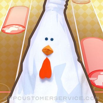 ChickenMom's rhythm game Customer Service
