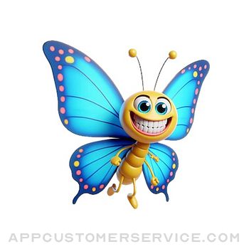 Happy Butterfly Stickers Customer Service