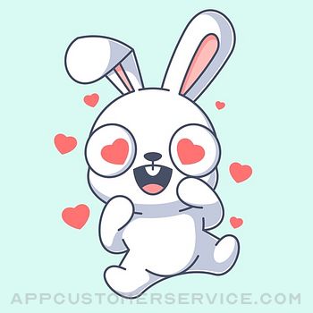 Adorable Bunny Stickers Set Customer Service