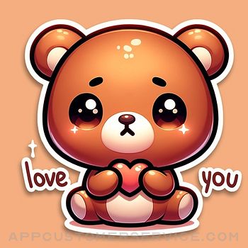 Benny the Bear, Cute Stickers Customer Service