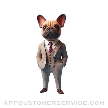 Smart French Bulldog Stickers Customer Service