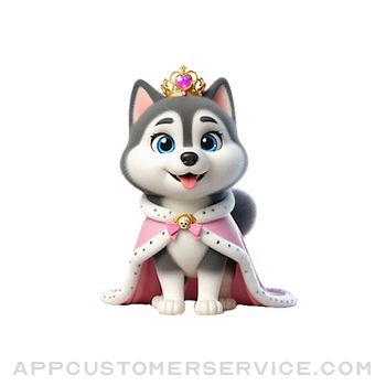 Husky Princess Stickers Customer Service
