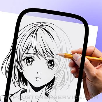 AR Drawing: Trace Sketch Anime Customer Service