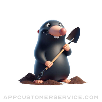 Digging Mole Stickers Customer Service