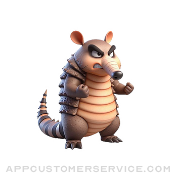Angry Armadillo Stickers Customer Service