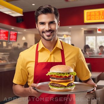 Burger Station Simulator 3D Customer Service