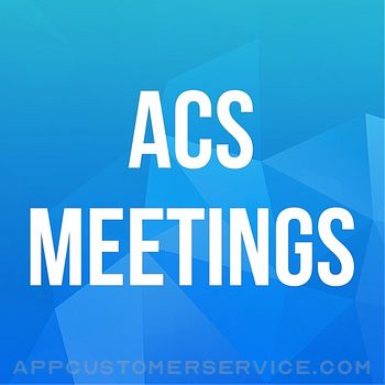 ACS Meetings Customer Service