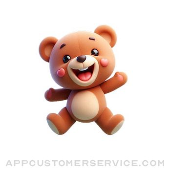 Happy Teddy Bear Stickers Customer Service