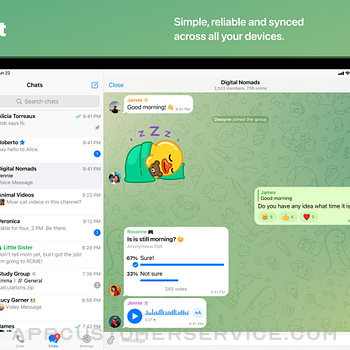 Telegram Messenger ipad image 1