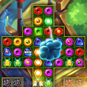 Lost Jewels - Match 3 Puzzle iphone image 2