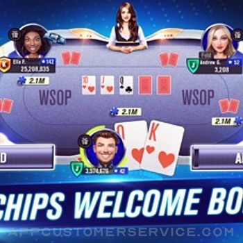 WSOP Poker: Texas Holdem Game iphone image 1