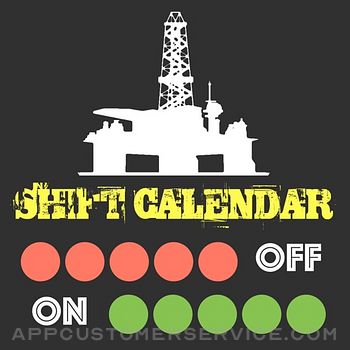 Shift Calendar for Oilfield Customer Service