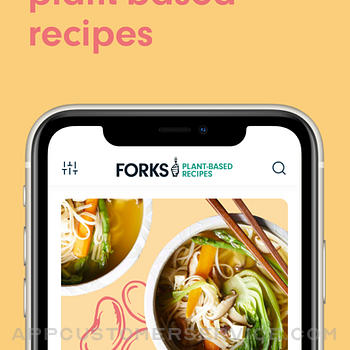 Forks Plant-Based Recipes iphone image 1