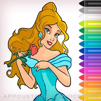 Princess - Coloring Pages Customer Service