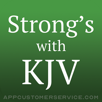 Strong's Concordance with KJV Customer Service